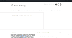 Desktop Screenshot of dreamstoreality.co.za